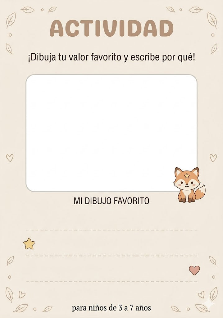 Cuentos con Valores para Niños | Para Padres y Profesores — 12 Historias + Colorear